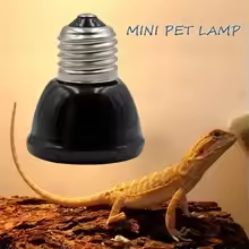 Ceramic Heat Emitter - Sürüngen Seramik Isı Verici Mini Siyah