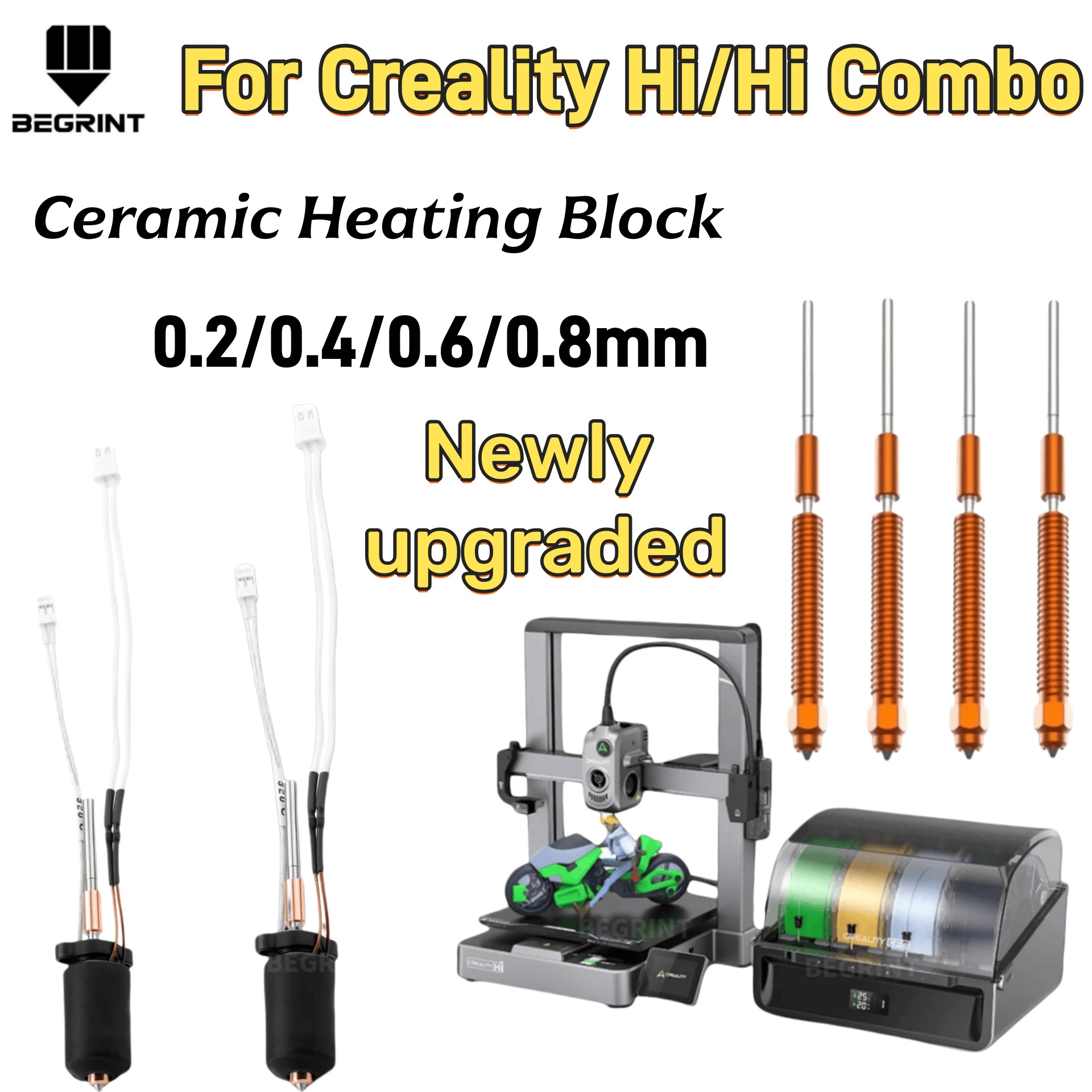 Ceramic Heat Emitter - Creality Hi Hi Combo için Yüksek