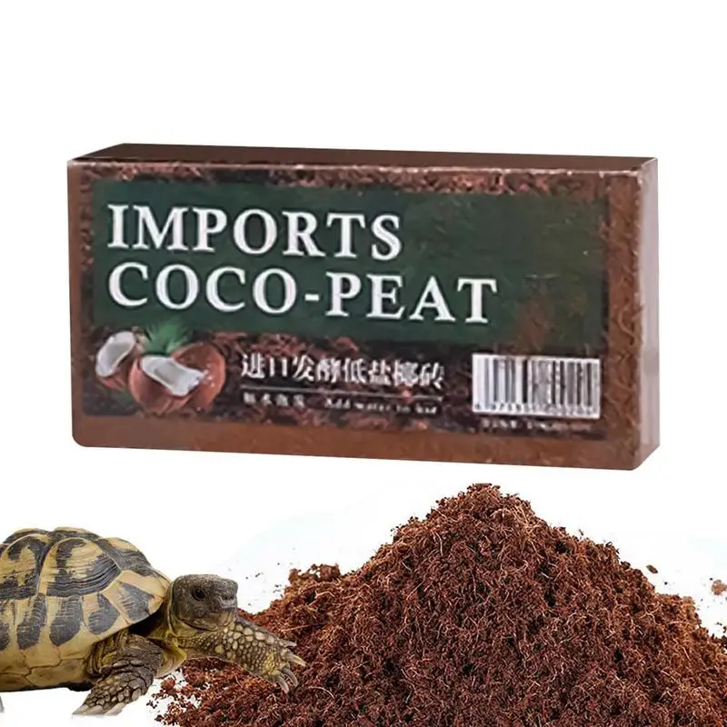 Substrate Coconut Fiber - Sürüngen Hindistan Cevizi Toprağı Doğal Hindistan