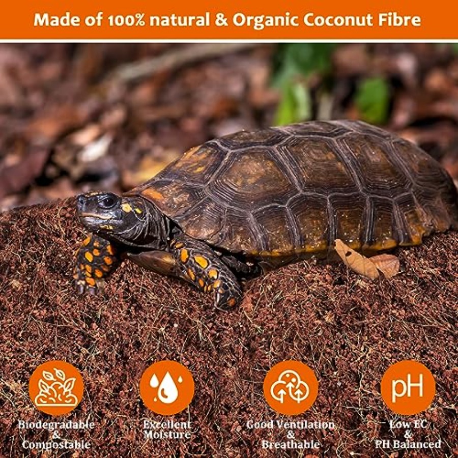 Sürüngenler için Doğal Hindist - Substrate Coconut Fiber incelemesi ve fiyatı