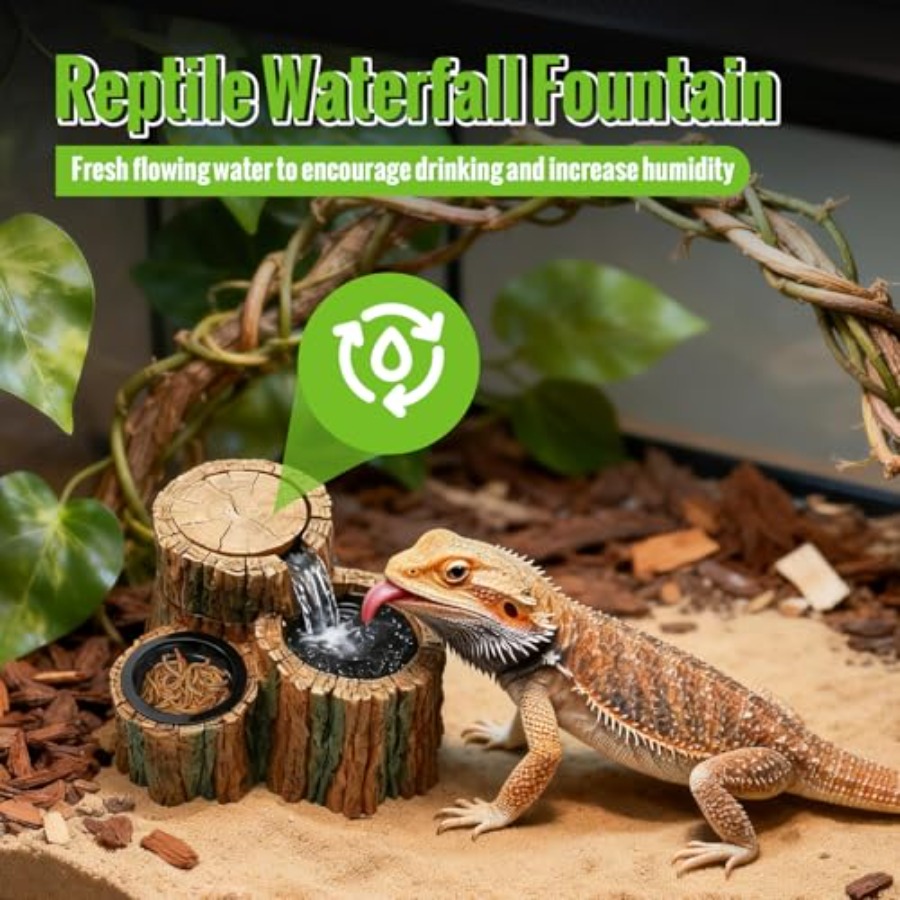 2'si 1 Arada Sürüngen Su Sebil - Water Dish Reptile incelemesi ve fiyatı